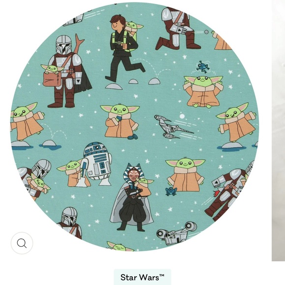 Little sleepies Star Wars Grogu swaddle with bow - Picture 6 of 6